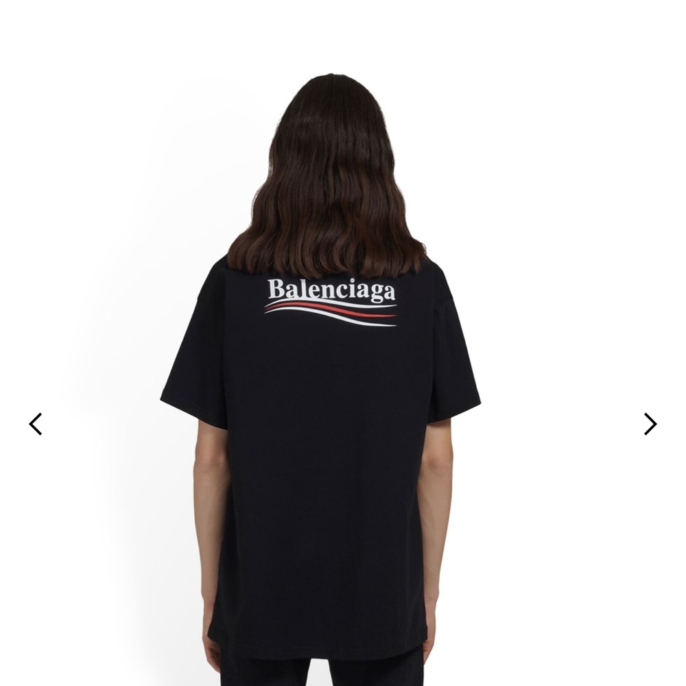 Black campaign Balenciaga men’s T Shirt